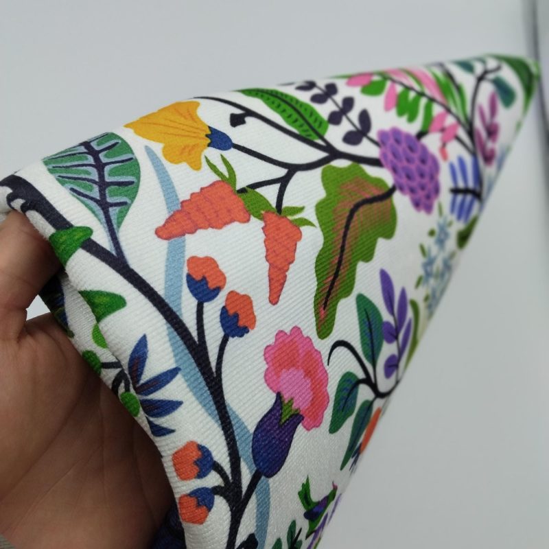 Botanical Floral Print Fabric - Digital Printed Upholstery Fabric, 100% Printed Polyester Fabric , 140 cm Wide - Home Textile, Sewing Fabric