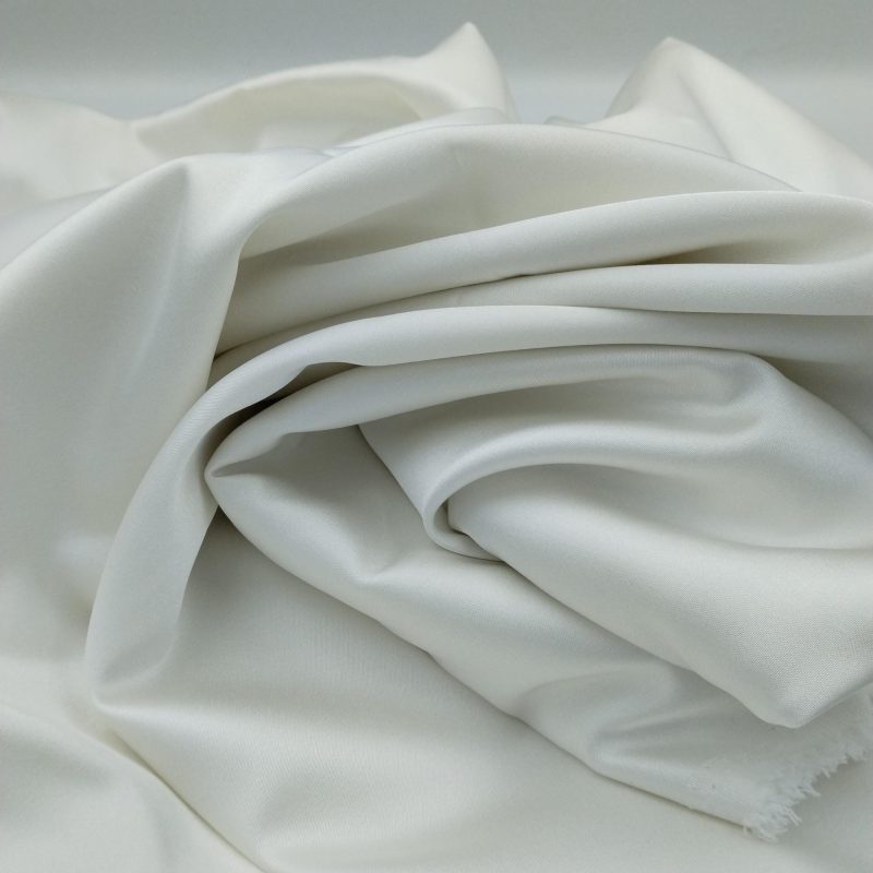Stretch Satin Fabric for Dresses, Dress Fabric for Blouses, Blouse Fabric for Skirts, Skirt Fabric for Eveningwear and Crafting (150cm)