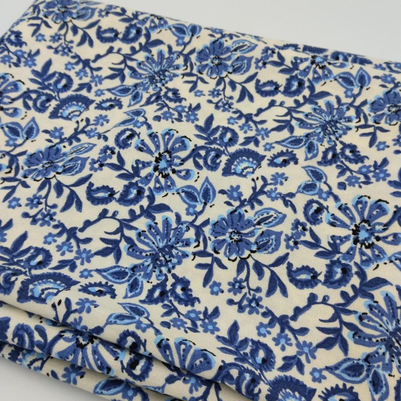 Colorful Cotton Viscose Fabric, Soft Draping Fabric for Dresses, Pants, Skirts, Blouses & Shirts (150cm x 100cm | 59in x 39in)