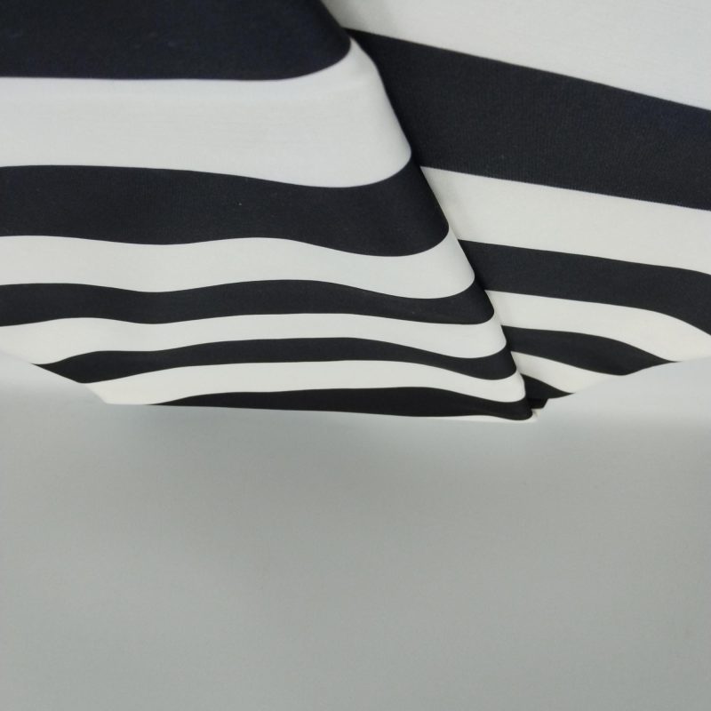Black and White Striped Upholstery Fabric, Wide, Sofa Cover, Cushion,Pillowcase,Chair&Furniture Fabric by the Yard (Width 140 cm-55,11 inch)