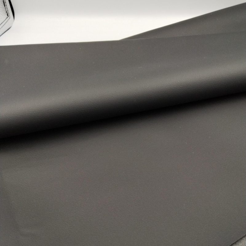 Black Faux Leather Fabric - Premium Upholstery Vinyl - Ideal for Furniture & Car Seats - 140 cm Wide - Fabric for Chairs, Handbags, Wallets