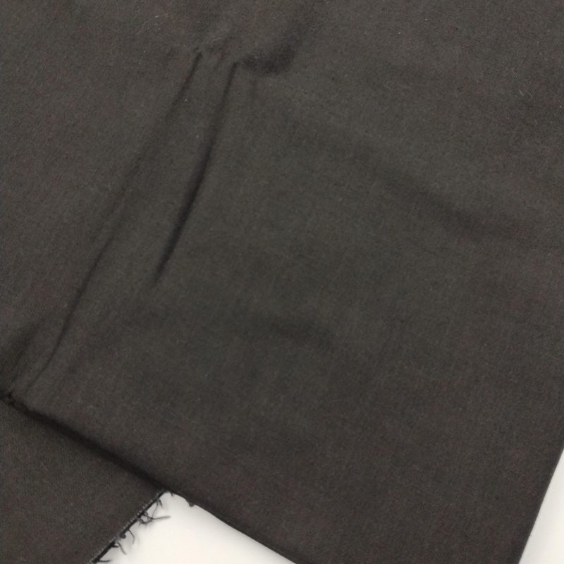 Black Lightweight Cotton Denim Fabric – Soft Breathable Jean Material for Jackets, Pants, Dresses & Crafts | 145 cm Width