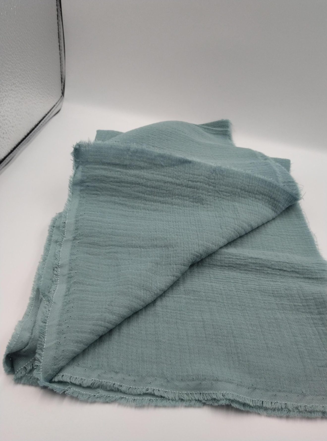 Çift Katlı Gazlı Pamuk Muslin Kumaş – Yumuşak, Nefes Alan İki Kat Yapı | 150 cm x 100 cm