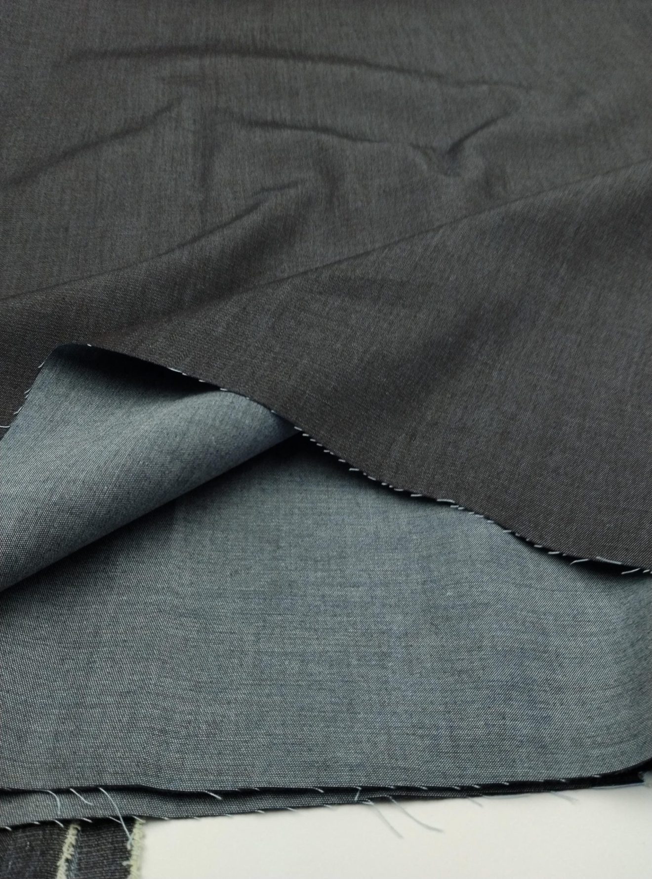 Esnek Siyah Denim Kumaş – Pamuklu, Kot Kumaş | Pantolon, Ceket, Etek  | 150 cm Genişlik