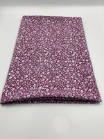 Pembe Mini Çiçek Desenli Pamuk Viskon Kumaş – Yumuşak, Hafif ve Dökümlü Yazlık Kumaş | 150x100 cm ELNV78 - Görsel 5