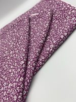 Pembe Mini Çiçek Desenli Pamuk Viskon Kumaş – Yumuşak, Hafif ve Dökümlü Yazlık Kumaş | 150x100 cm ELNV78 - Görsel 6