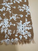 Camel Bugenvilla Çiçek Desenli Viskon Kumaş – Yumuşak, Dökümlü ve Nefes Alan Yazlık Kumaş | 150x100 cm - ELNV82 - Görsel 5