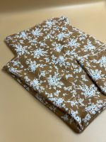 Camel Bugenvilla Çiçek Desenli Viskon Kumaş – Yumuşak, Dökümlü ve Nefes Alan Yazlık Kumaş | 150x100 cm - ELNV82 - Görsel 6